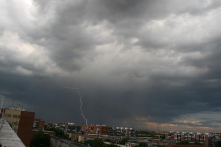 Fuertes tormentas en toda Espaa